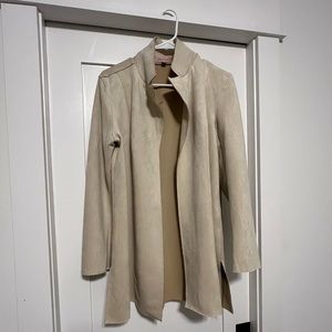 Women’s Faux Leather Jacket. Size small. Tan color. Philosophy republic brand.